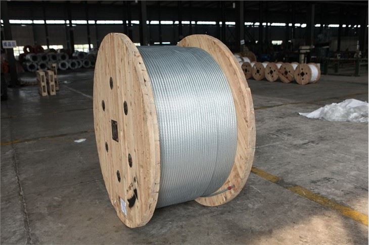 galvnaized steel strand